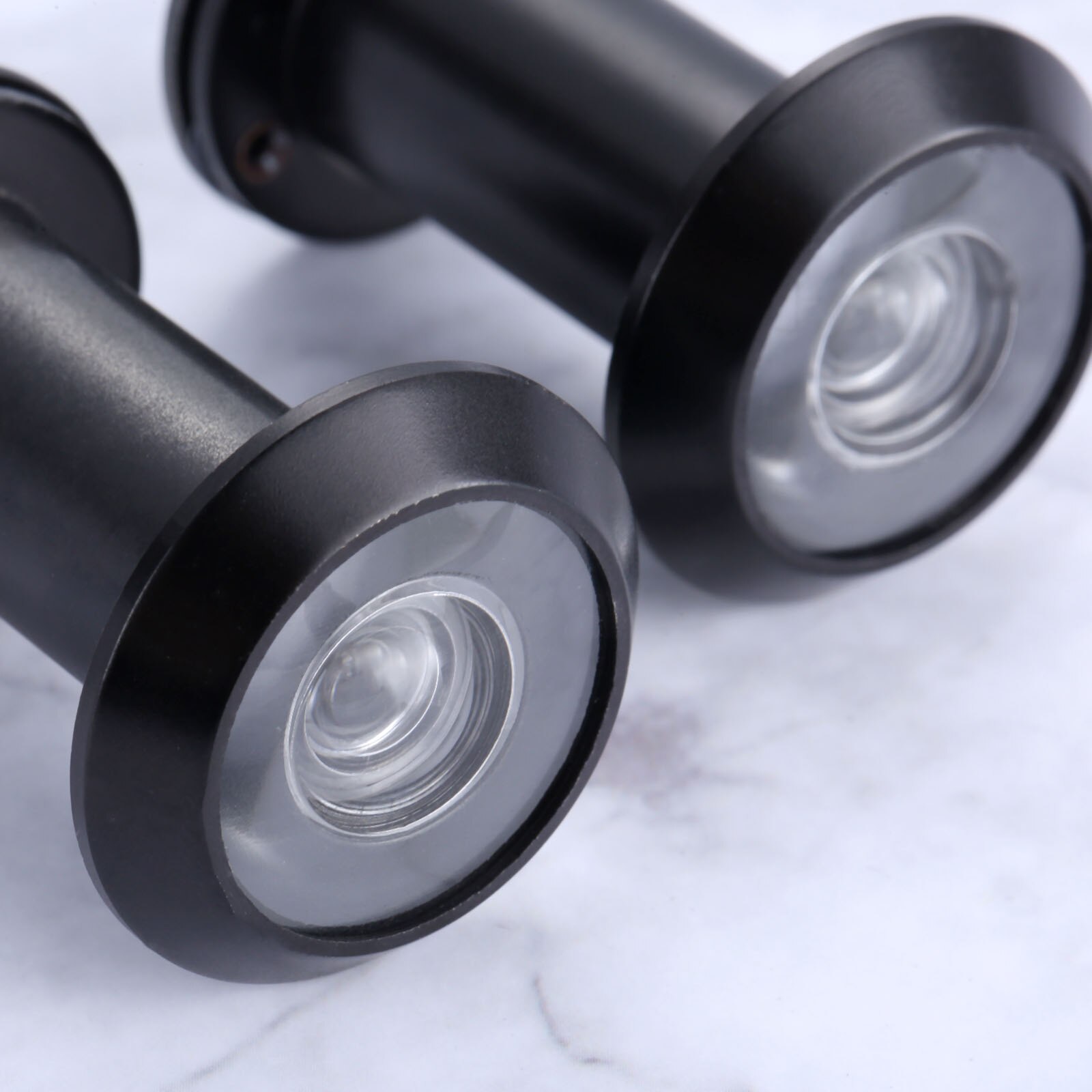 Door Viewers 200 Degree Wide Angle Viewer Adjustable Home Security Door Peephole House Anti-Theft Pure copper