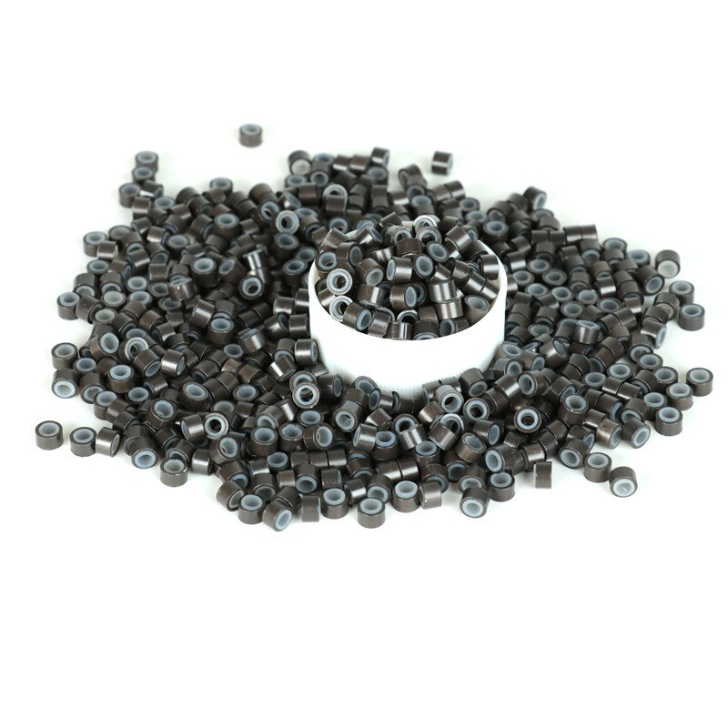 Lot De 1000 Micro-anneaux / Liens En Cuivre Pour Extensions De Cheveux - Neuf