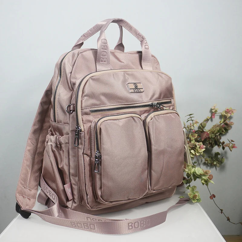 Zaino da viaggio per donna Borsa da scuola ad alta capacità Borsa per laptop leggera e impermeabile Zaino da cabina con tasche multiple per uomo: green