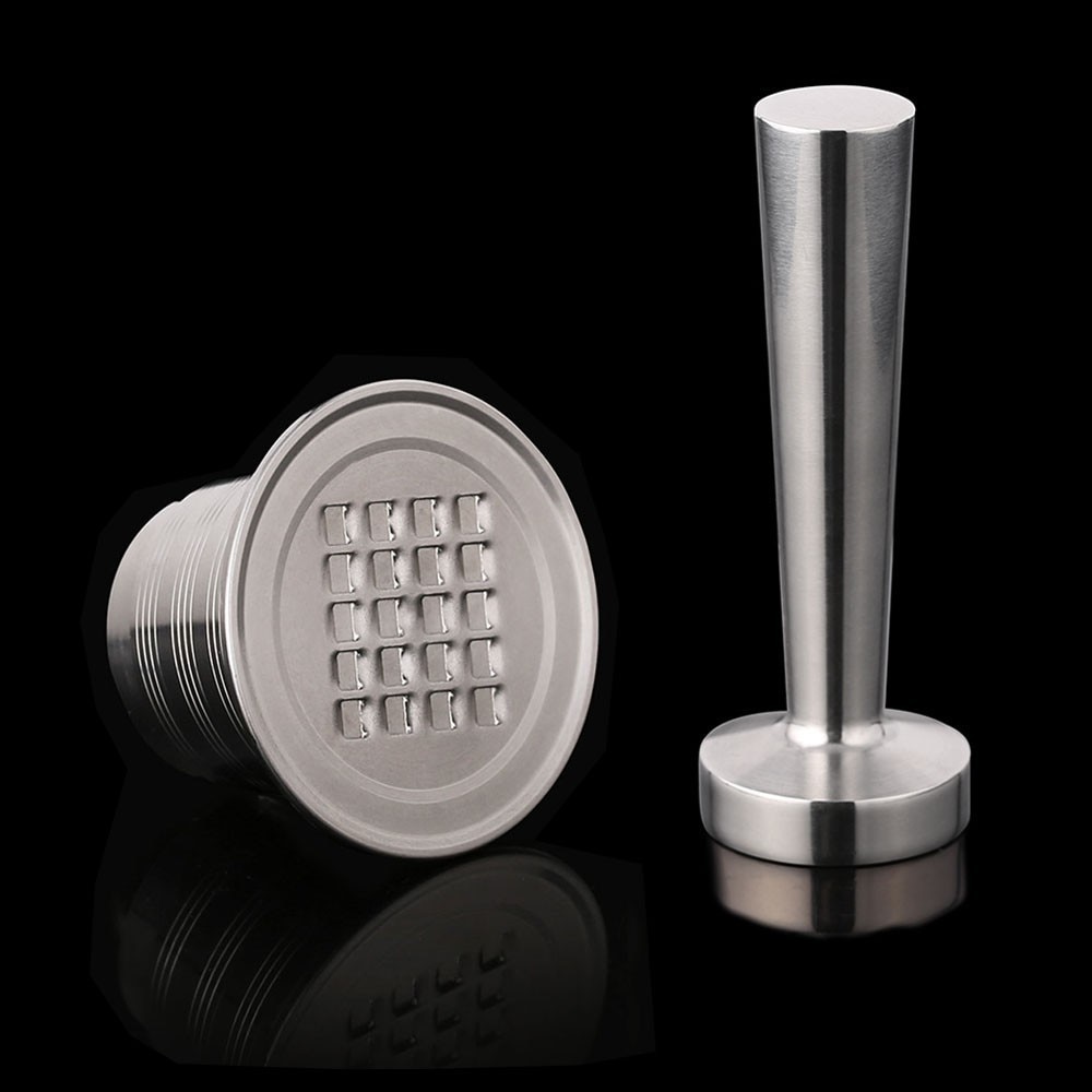 Cápsula de café de Metal reutilizable Nespresso, taza de café con filtro rellenable de dulce sabor, cápsula para cafetera Nespresso