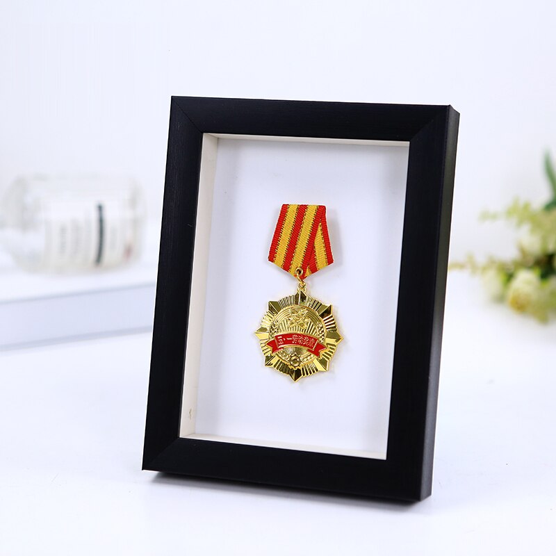 Medal display stand 3D photo frame medal storage display stand Marathon medal medal stand: black / 12 inch