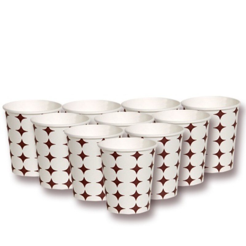 Vasos de papel 100 Uds vasos de papel para bebidas y bebidas frías Vasos desechables de cartón para fiestas tazas de café de yogur hechas en Turquía