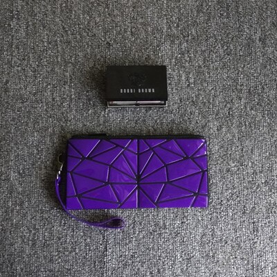 2020 nowy geometryczny zamek kosmetyczka kobiety Luminous kosmetyczka Ladies Organizer na kosmetyki składane podróży makijaż torba hurtownia: C