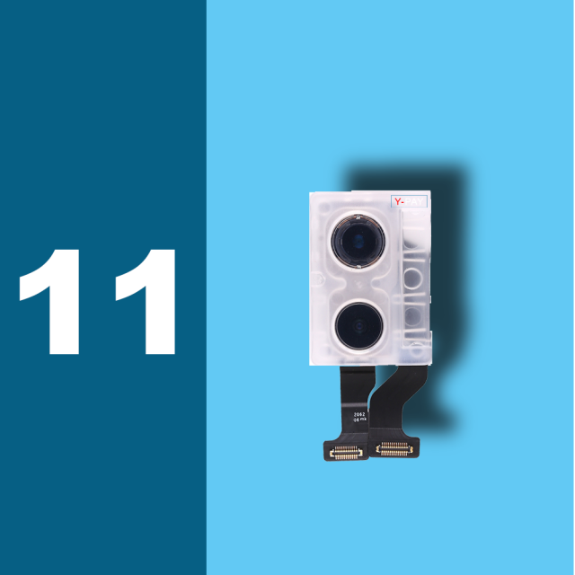 Original rear camera for iphone 7 8 x xr xs max 11pro 12 pro large rear camera flexible cable replacement for iphone x camera: rear camera for ip11