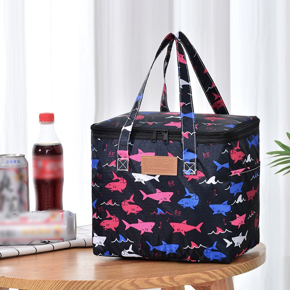 Portable Lunch Bag Thermal Insulated Lunch Box Tote Cooler Handbag lunch bags for women Convenient Box Tote Food Bags: G356530