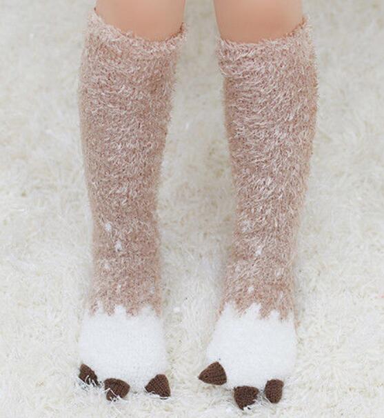 Baby Kinderen Meisjes Peuter Bow Sokken Katoen Kniehoge Kousen Panty Been 1-5Y: F