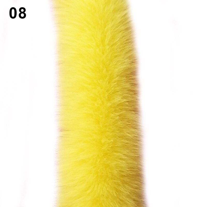 2 m kunstbont lint pluizig bont stof kunstbont stof furry faux strips pluche band sierband decoratielint pluche stof pluche trim voor doe-het-zelf