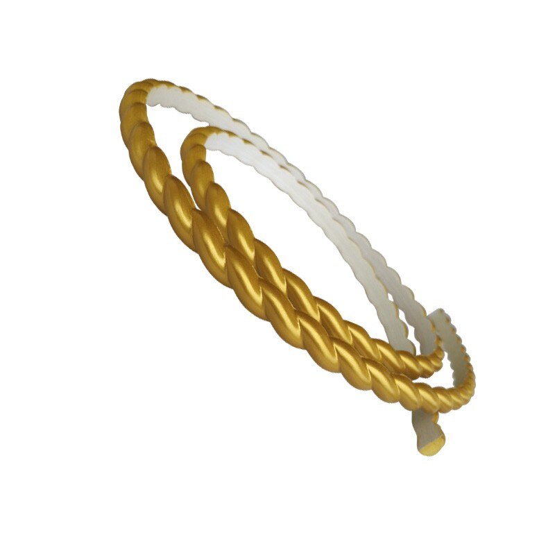 1M PVC decorative soft line wallpaper edge strip background wall molding line Room bathroom PVC decorative lines Furniture line: Gold / Width 1.2cm