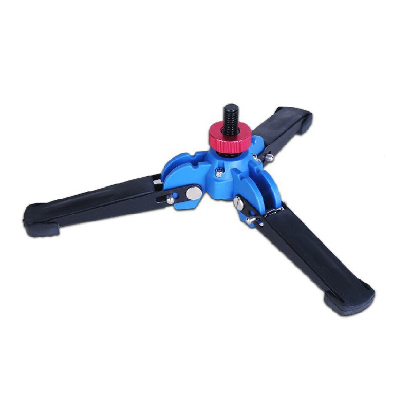 Manbily M1 M2 Hydraulic Universal Three Feet Portable Support Stand Base Monopod Stand for Monopod Ballhead with 3/8" screw