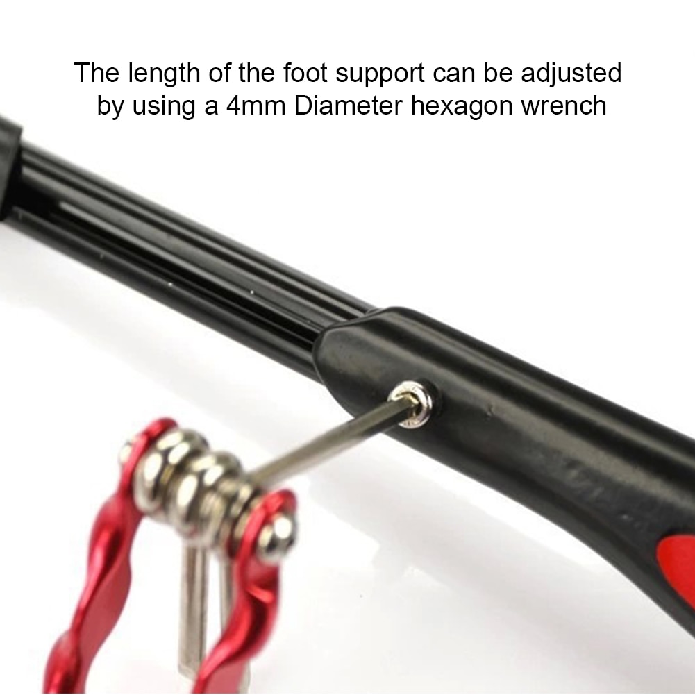 Parking Support Stand Adjustable Kickstand Biking Portable MTB Road Bicycle Side Aluminum Alloy Dustproof Cycling Parts