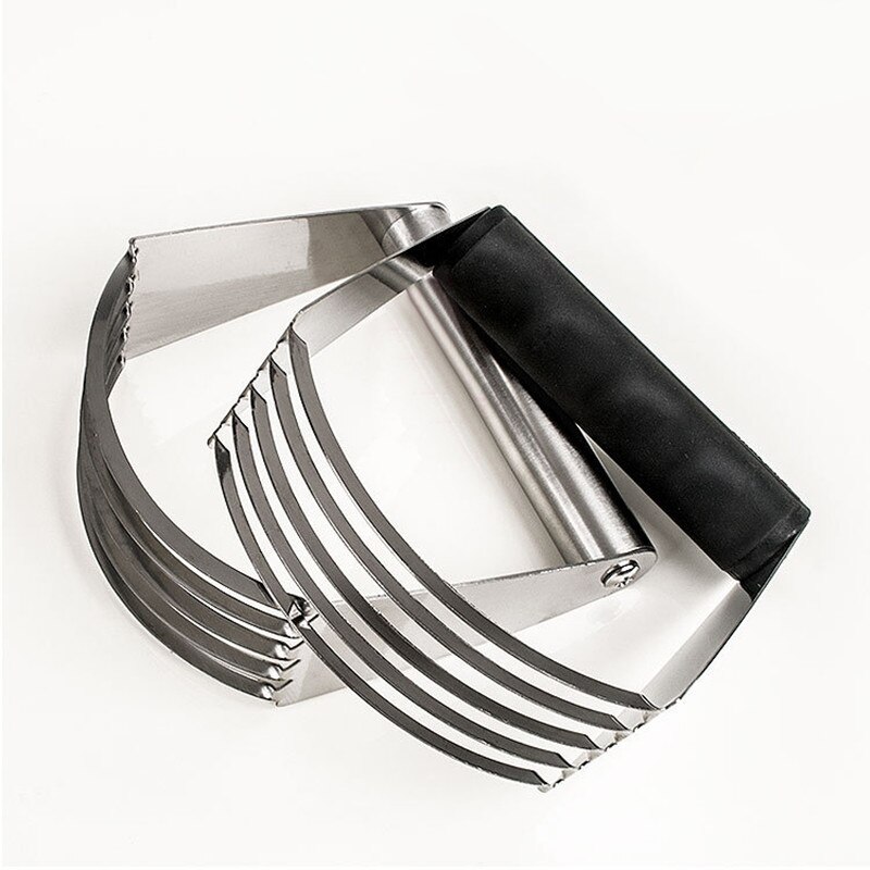 Stainless Steel Kitchen Craft Pastry Dough Cutter Blender Mixer Whisk Baking Handheld Whisk Kitchen Tool