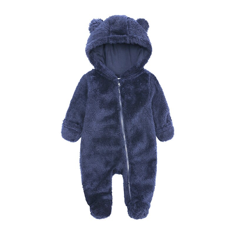Doladola Unisex Kids & Peuters Kostuum Outfit Baby Jongens Meisjes Flanel Animal Hooded Rompertjes Jumpsuit(Roze dinosaurus, 6-12 maanden