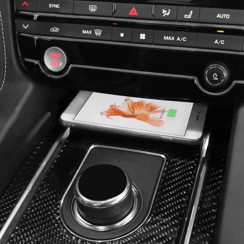 10W Qi Car Wireless Charger Fast Wireless Charging Plate Holder for Jaguar XF XE XFL F-PACE