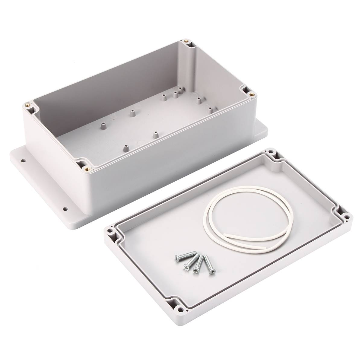 ABS Waterproof Enclosure Box Electronic Project Instrument Case Electrical Project Box Outdoor Junction Box Housing 240x120x75mm
