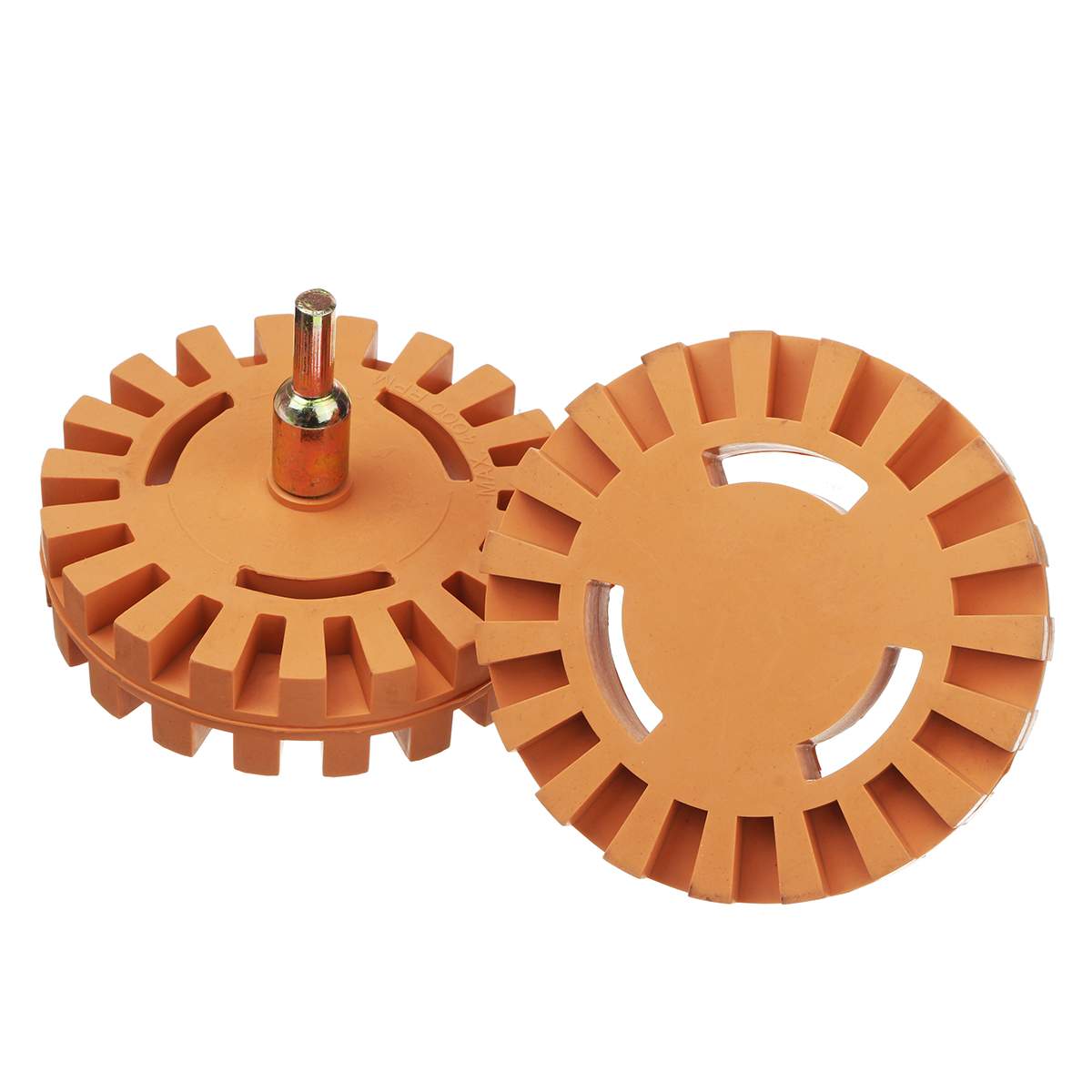 4 inch Universal Rubber Eraser Wheel Adapter For Remove Car Glue Adhesive Sticker Pinstripe Decal Graphic Auto Repair Paint Tool