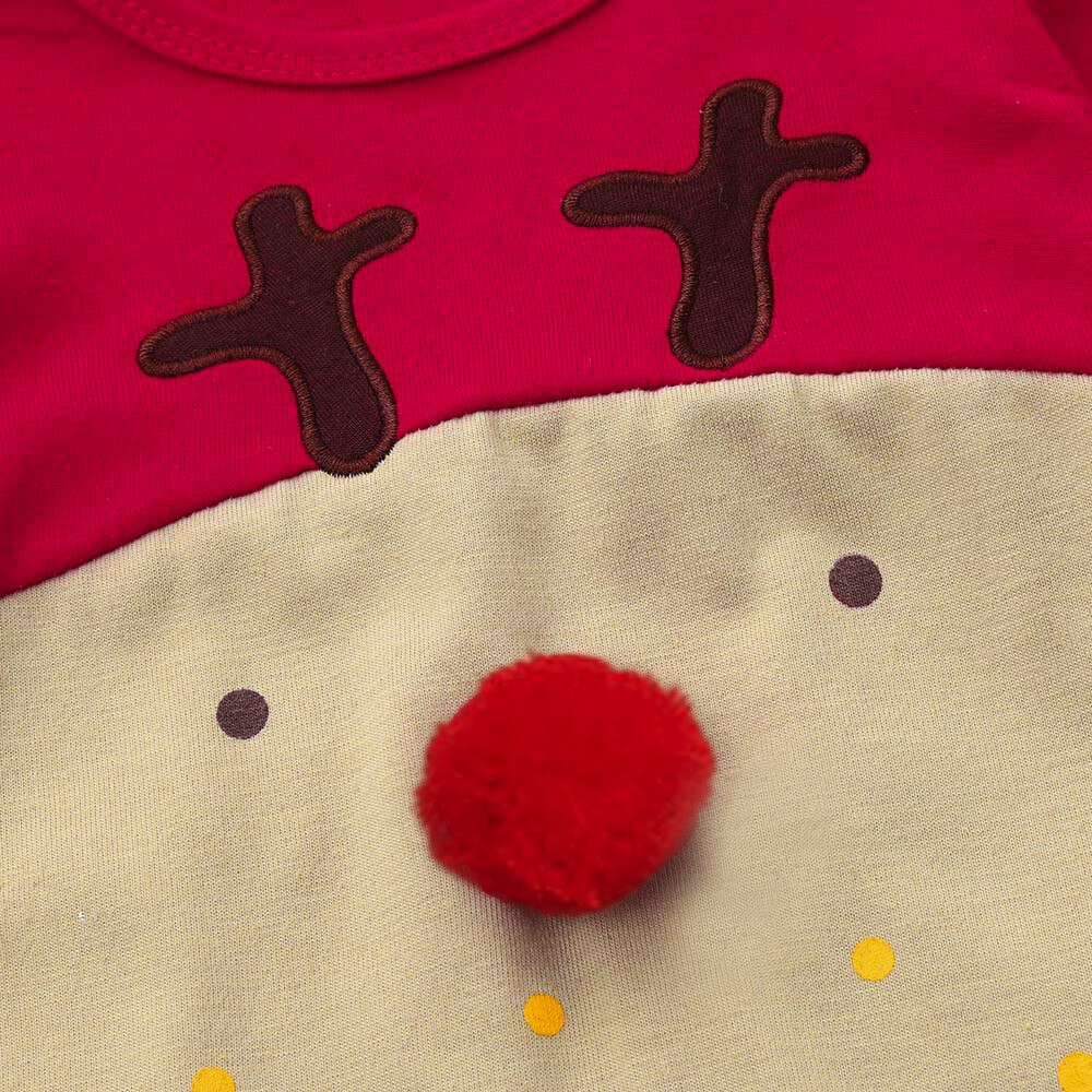 Niedlichen Babys 2 PCS WEIHNACHTEN Romper Kleidung Set Neugeborenen Baby Junge Mädchen Weihnachten Strampler Gestreiften Hüte Overall Outfits Kleidung