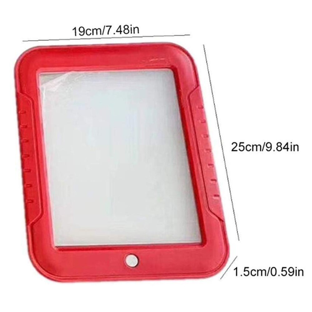 Art 3d Magic Drawing Board Tablet Led Writing Board Glowing Plastic Pad Educational Set Christmas for Kids