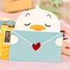 Enveloppe animal de dessin animé 30 pièces/ensemble, carte message de remerciement, carte de vœux d'anniversaire pour bébé, cartes de , feuille universelle: 3