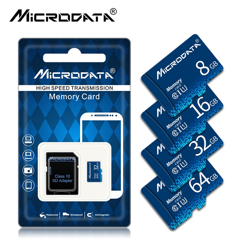 Hoge Snelheid Micro Sd-kaart 4Gb 8Gb 16Gb 32Gb 64Gb Geheugenkaart Microsd C10 Tf card 128Gb Cartao De Memoria Voor Telefoon Camera