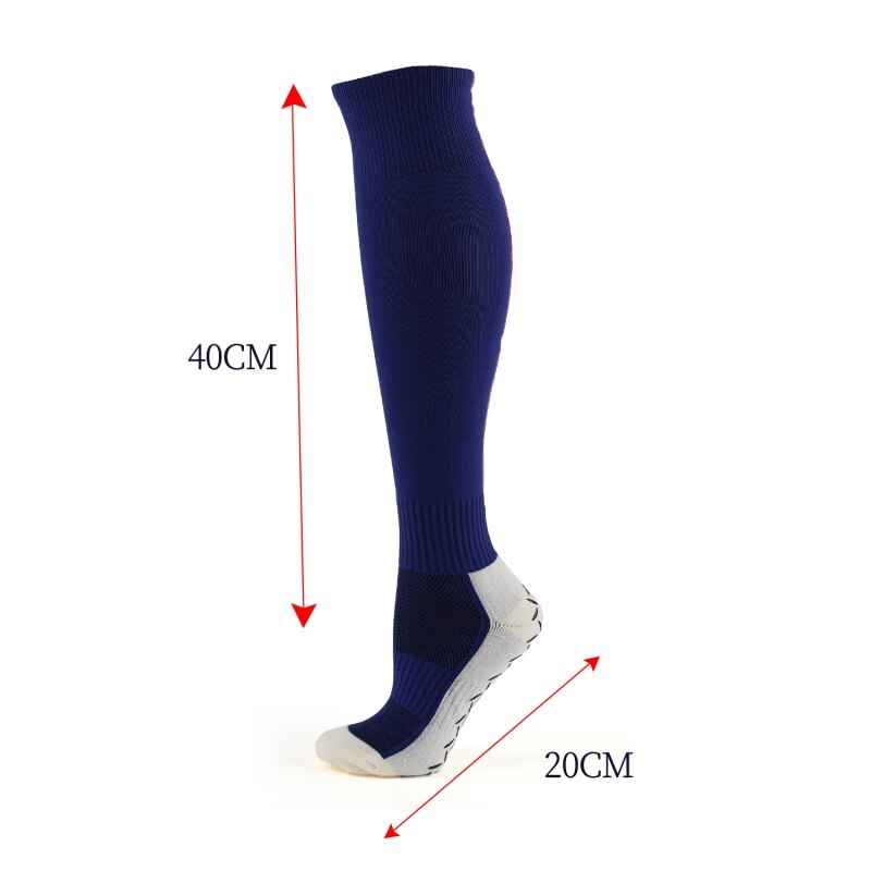 Mannen Vrouwen Professionele Sport Basketbal Sokken Running Marathons Compressie Sokken Anti Slip Knie Hoge Lange Kous
