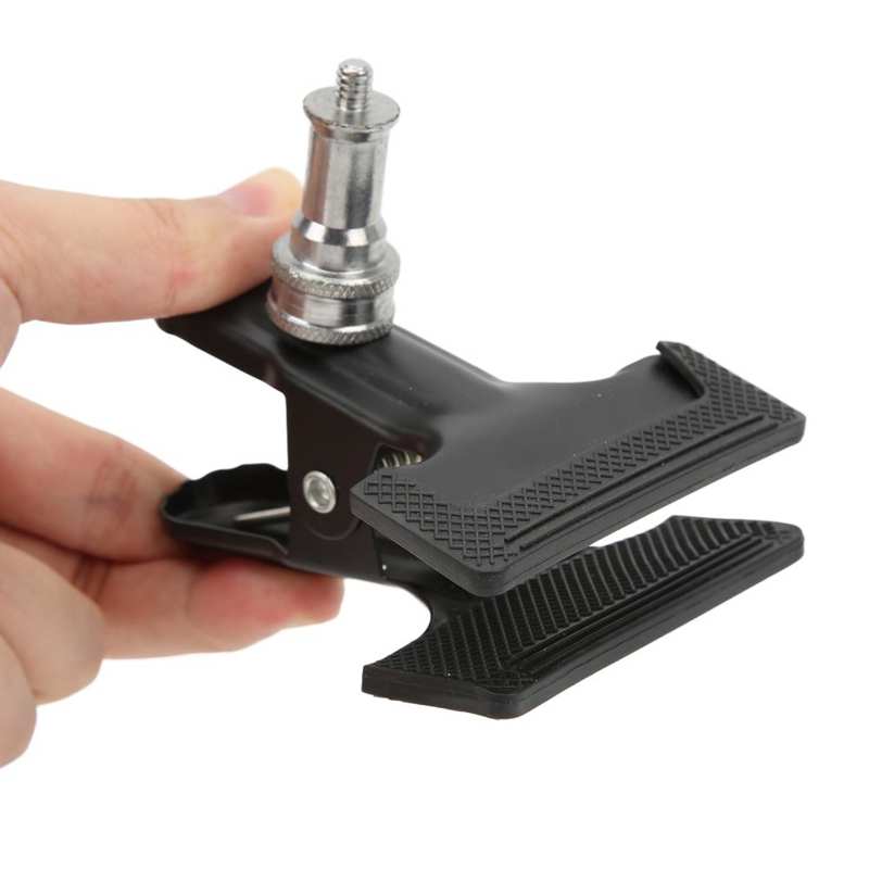 Tripod Camera Clip Clamp Flash Holder Mount Universal for Photo Studio for Studio Backdrop Camera