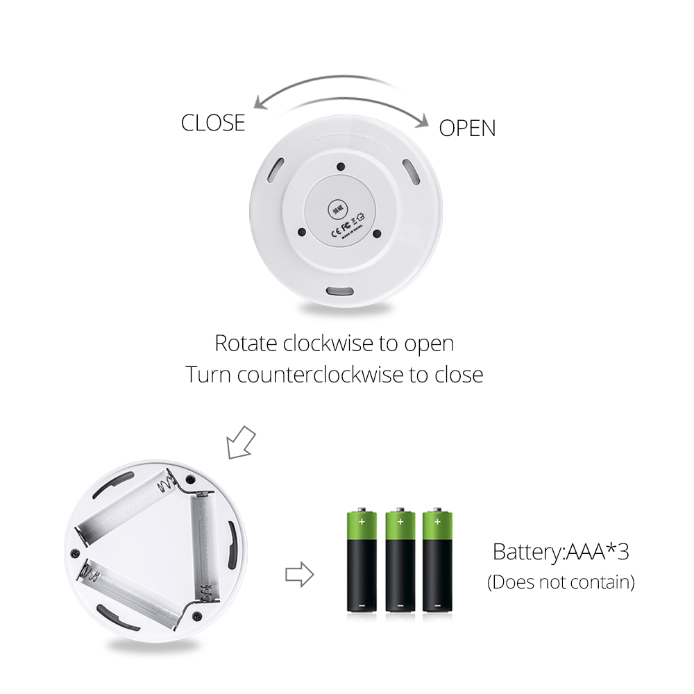 Led kroppsrörelsesensor nödljus batteridriven magnetisk dubbel induktion kök inomhus sovrum vägg trådlös nattlampa
