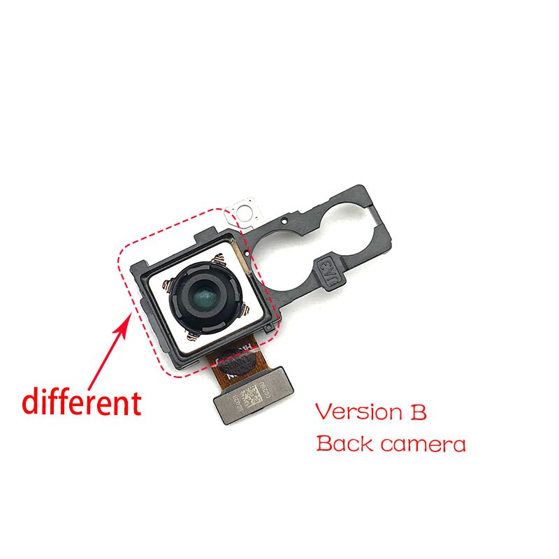 Für Huawei P30 Lite/Nova 4E Zurück Hinten Kamera Modul biegen Kabel + Vorne Kamera Ersatz: Back kamera B