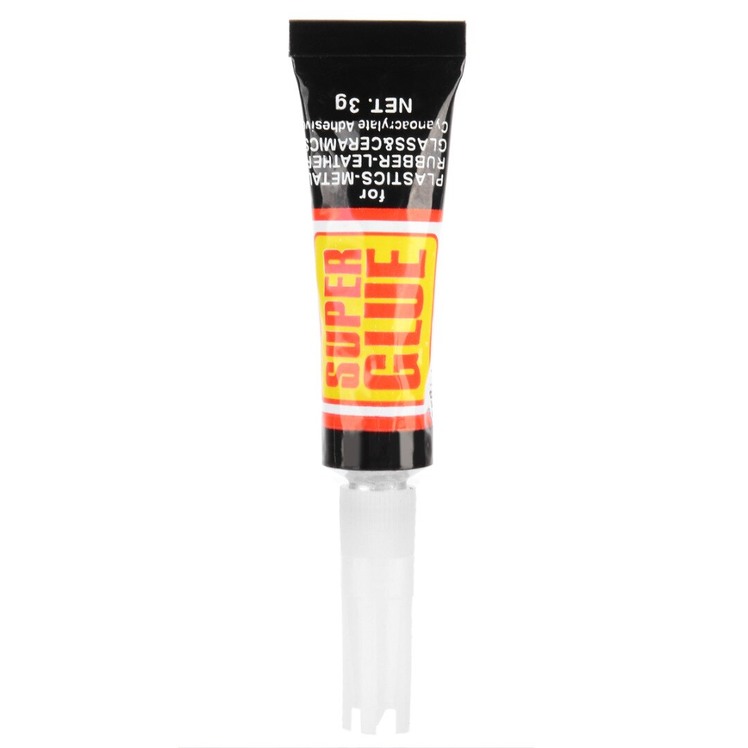 12 stk/sæt 3g hurtigtørrende superlim mini flydende tube superlim stærkt klæbende metal glas plast håndlavet reparationsværktøj