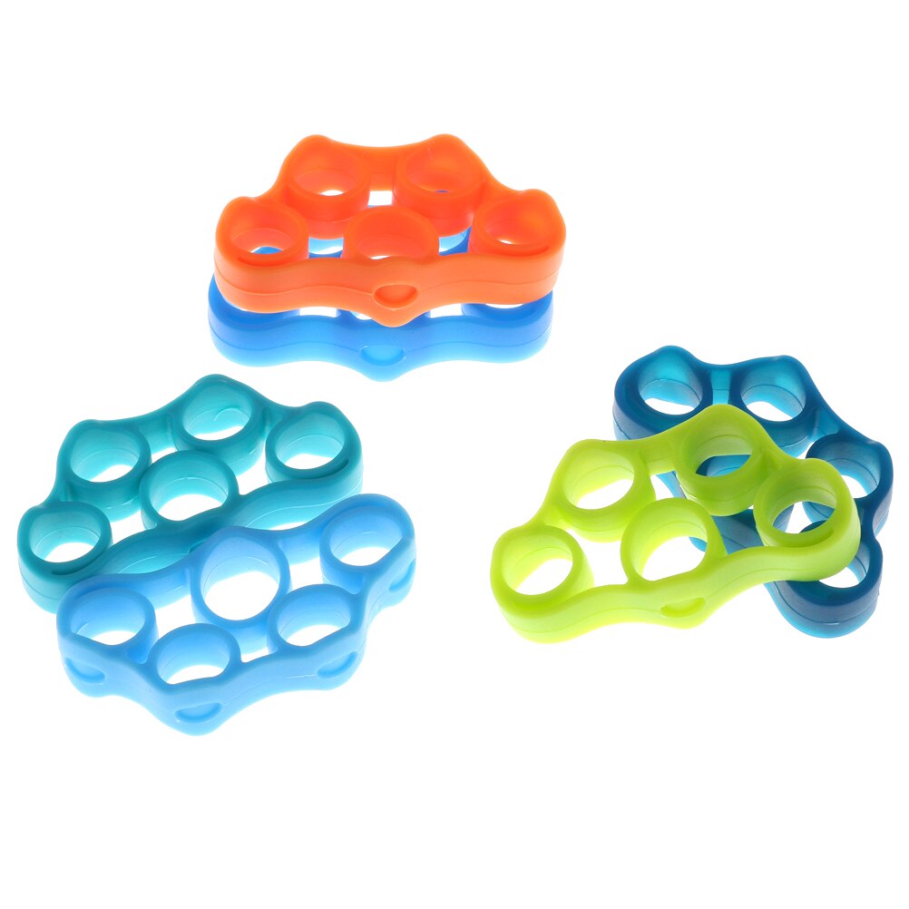 1PCS Forearm Wrist Training Stretcher Finger resistance bands Hand Gripper Exercise Pull Ring Grips Expander Fitness Equipment
