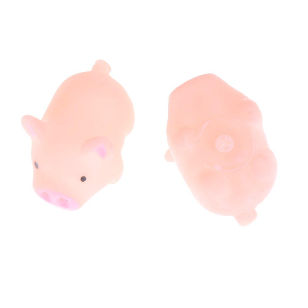 1pc schattige roze varkens gel knijpspeelgoed voor kinderen, helende stressverlichters, decoratie en antistress speelgoed
