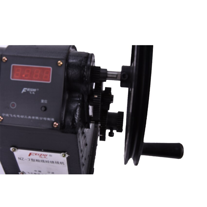 NZ-7 2.5mm wire diameter Hand Manual coil Winding Machine