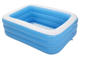 Nouvelle piscine gonflable adulte Double personnes piscine 3 couches piscine extérieure bébé baignoire eau jouer pour bébés: 1.5m