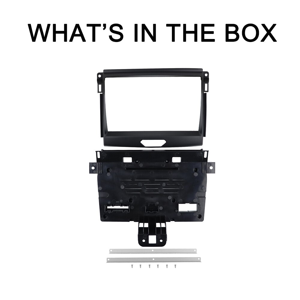 9 Inch Radio Frame for FORD RANGER + Stereo Panel Dashboard Surround Mount Trim Kit DVD Player Radio Fascias Bezel