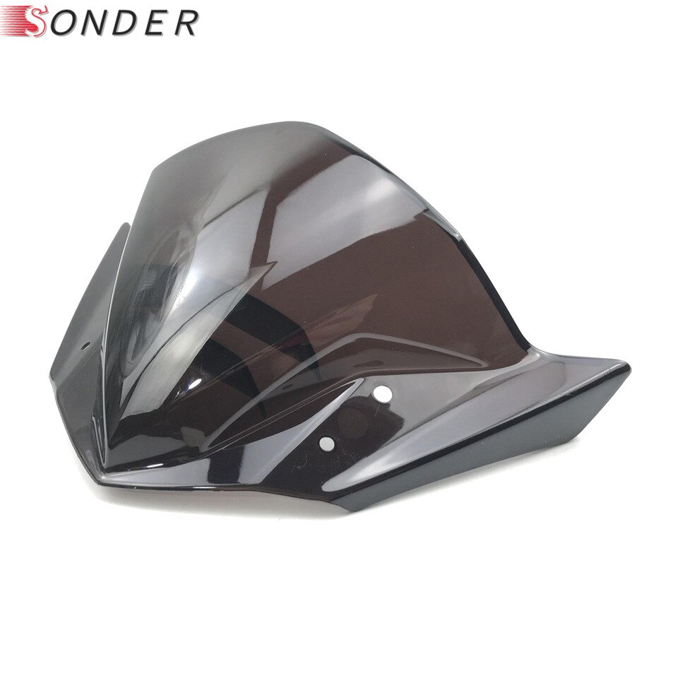 Motorfiets windscherm voor yamaha  fz16 fz 16 fz-s windscherm deflectors windscherm rookzwart iridium