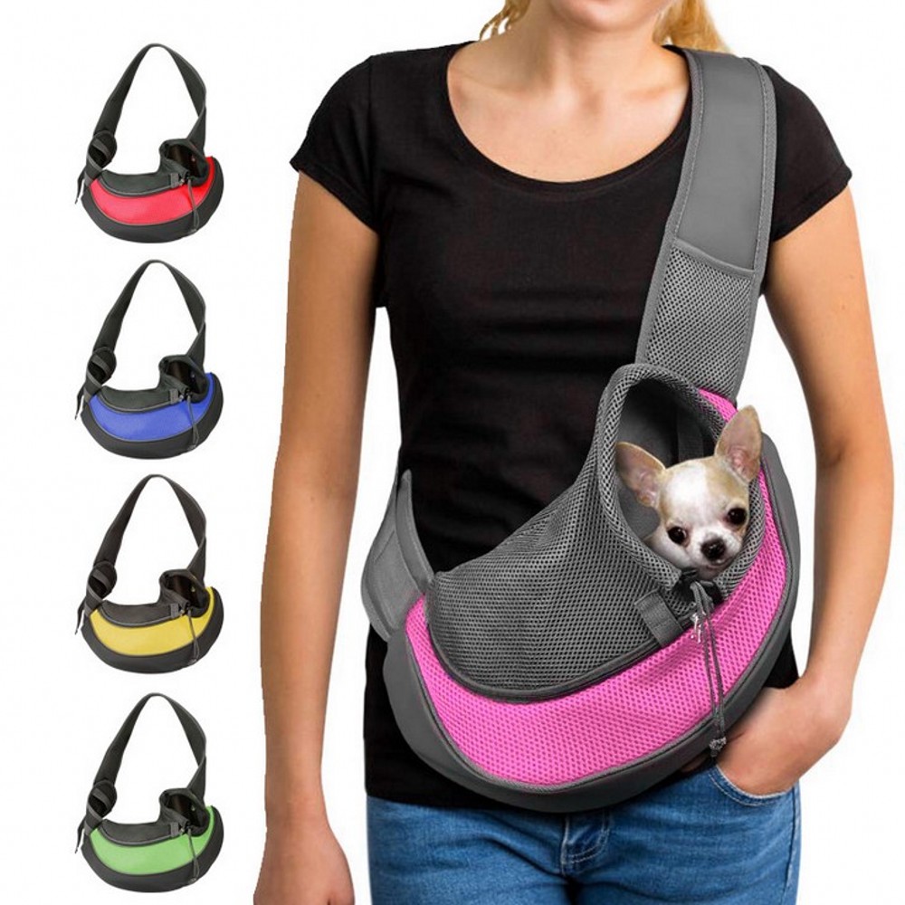 S/L Pet Puppy Carrier Outdoor Travel Hond Kat Schoudertas Mesh Oxford Single Comfort Sling Handtas Tassen huisdier Product