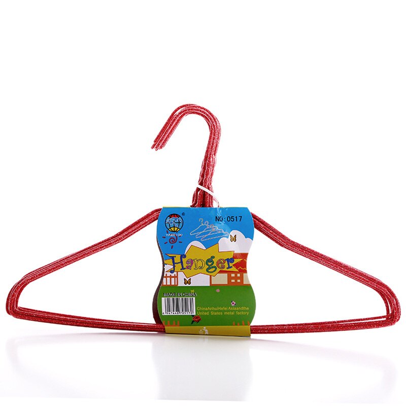 Portable Coat Hangers Strong Plastic Clothes Hangers for Tops/Skirts/Dresses /trousers Non-Slip Hanger Hook