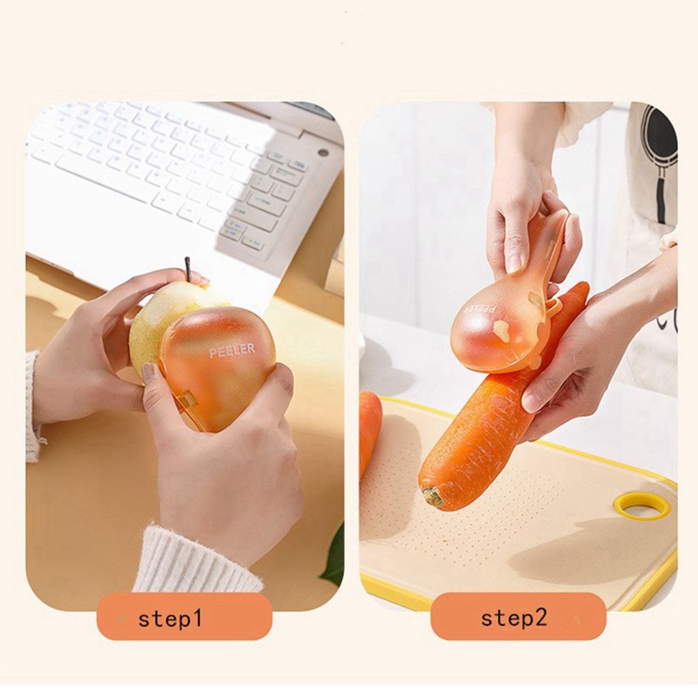 Stockage multifonctionnel Type Légumes Fruits Éplucheur Carotte Pomme De Terre Pomme Couteau À Éplucher Ménage Couteau À Éplucher