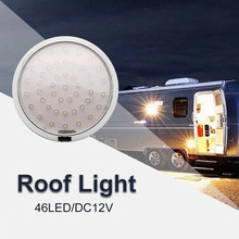46 Led Plafond Cabine Lichten Dak Caravan Camper Van Trailer Interieur Lamp Wit Licht