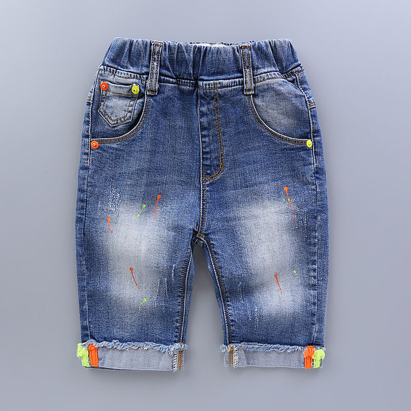 5 to 14 år pojkar jeansshorts tonåringar pojkar shorts sommar baby cowboy casual korta byxor pojke jeansshorts byxor barn pojkar