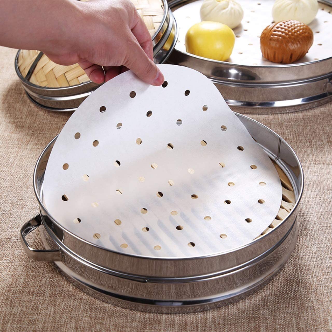 100PCs Dampfer papier backen papier silikon öl pap... – Vicedeal