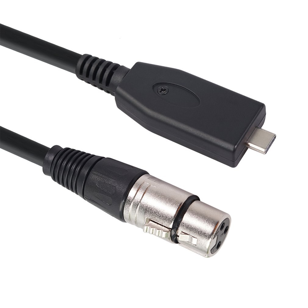 Recording Line Microphone Recording Cable XLR Microphone Cable Recording Line Cable Adapter For Digital Audio 2m