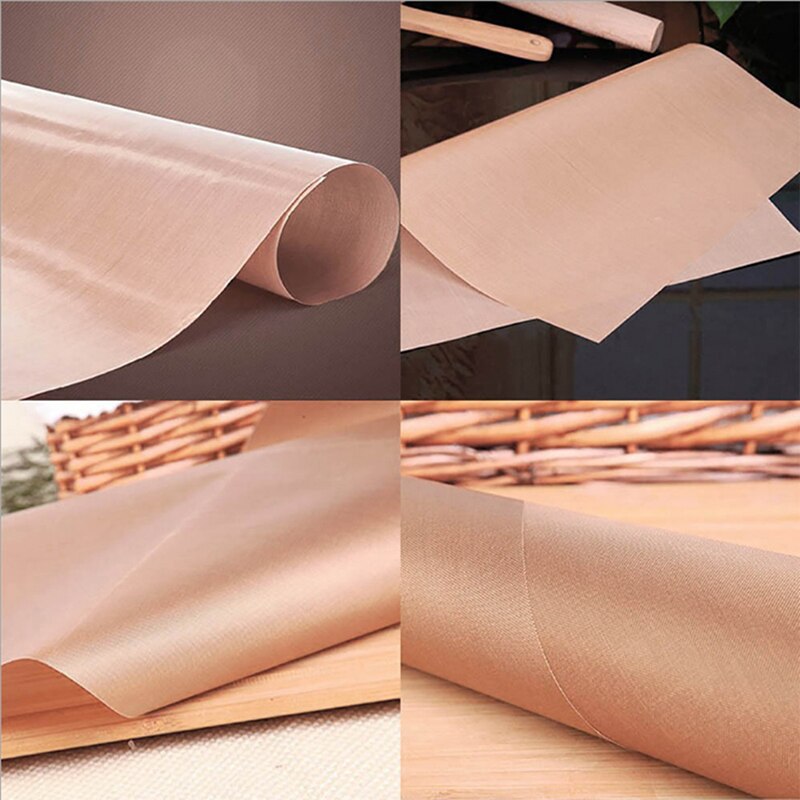 Non-stick Barbecue Mesh Mat Reusable Heat Resistance BBQ Baking Net Pad