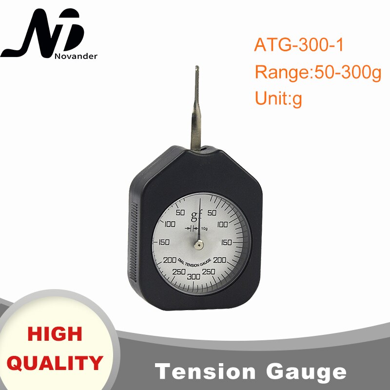 Dial spændingsmåler 300g analog tensiometer spændingstester: Atg -300-1(1 nål)