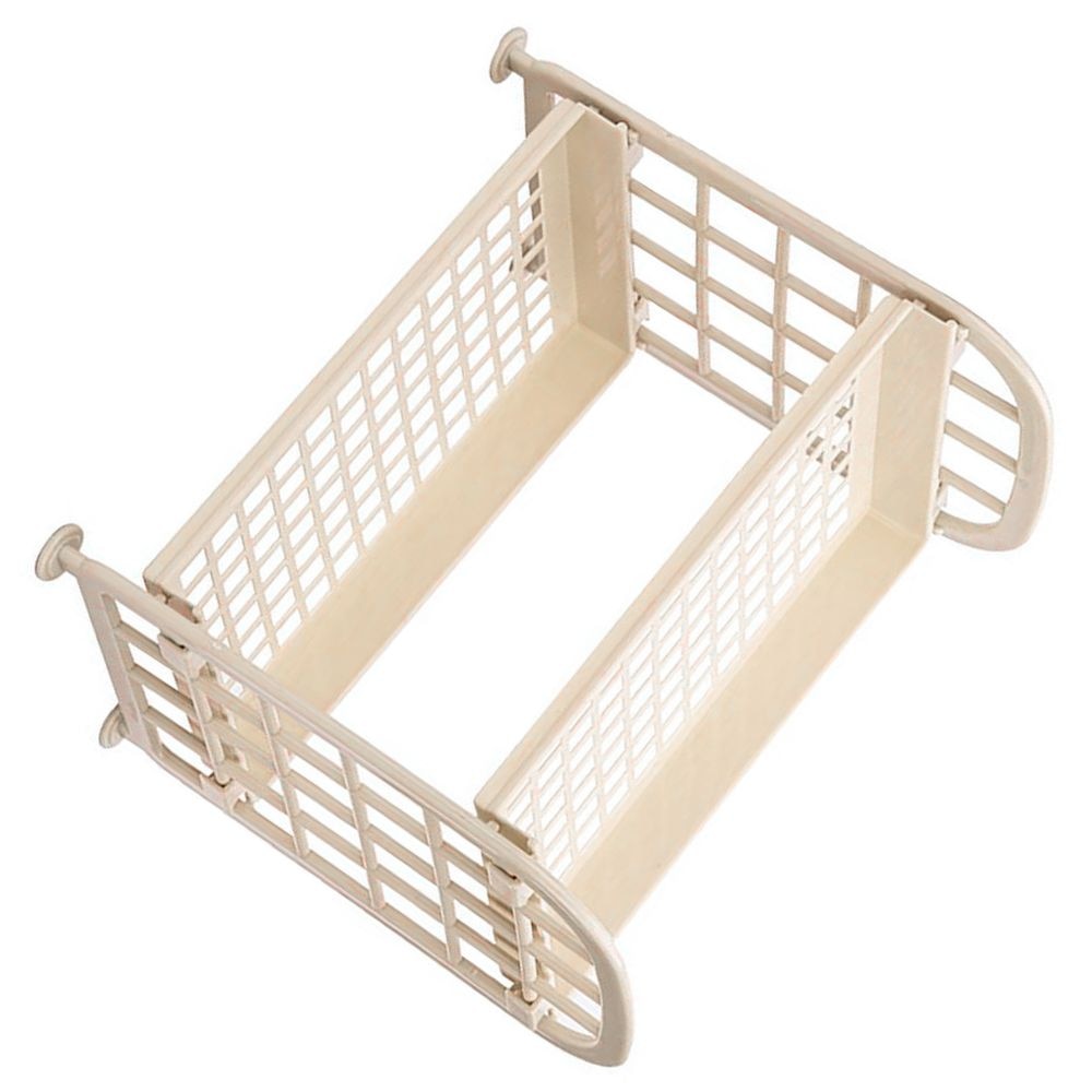 JEYL Storage Shelves,Plastic Small Storage Shelves - 2 Tier Shelf Shelving,Kitchen Shelf Bathroom Organizer