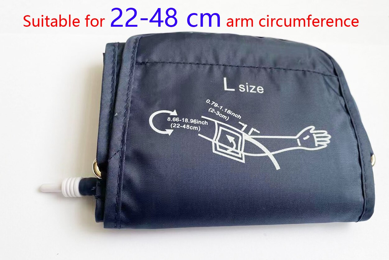 Kinderen Volwassen Dikke Mensen L Arm Bloeddruk Manchet Riem Voor Bloeddrukmeter Arm Bloeddrukmeter Meter Tonometer