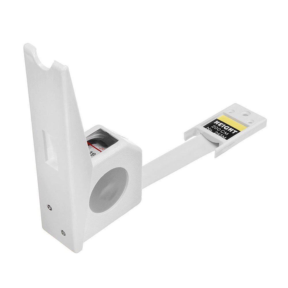 2m Wall Mounted Retractable Tape Measure Height Meter for Home Hospital School Flexible Rule Eco-firendly Tool