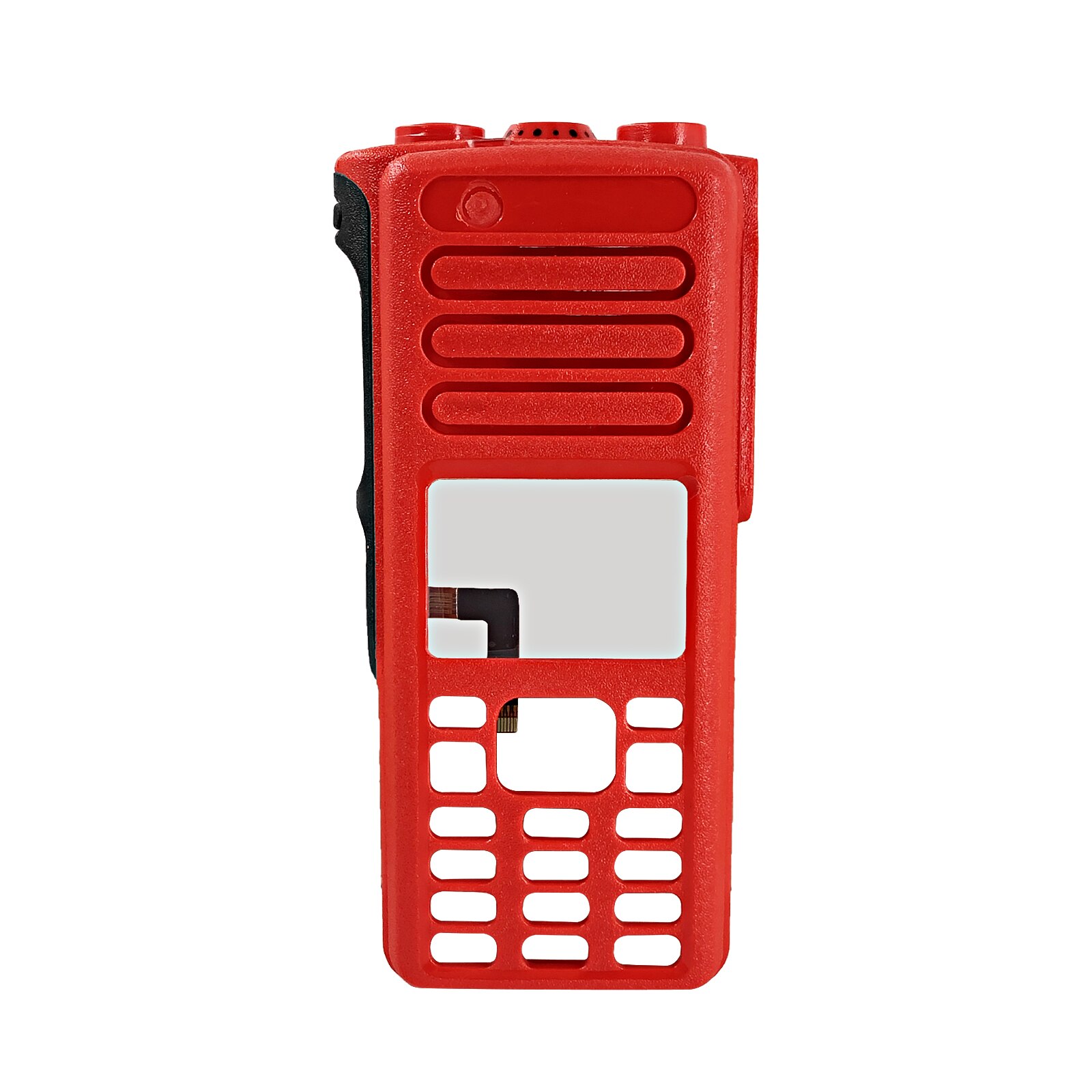 Kleurrijke Walkie Vervanging Front Behuizing Case Kit Voor Motorola Xir P8668 P8660 DGP8550 DP4800 DP4801 XPR7550 XPR7580 2Way Radio: Red