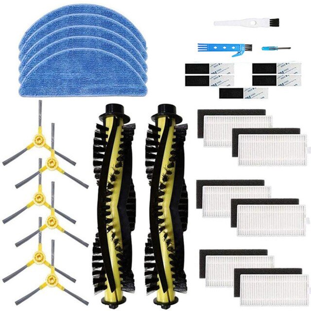 Kit de accesorios para aspiradora IKOHS Netbot S15, Kit de accesorios para aspiradora Robot, cepillo principal adecuado para IKOHS Netbot S15: B