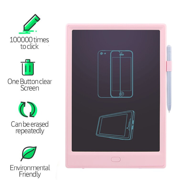 CHYI 10 Inch LCD Writing Tablet Electronic Erasable Epaper Notepads Digtal Graphic Board Smart Drawing Memo Pad For Kids To Draw