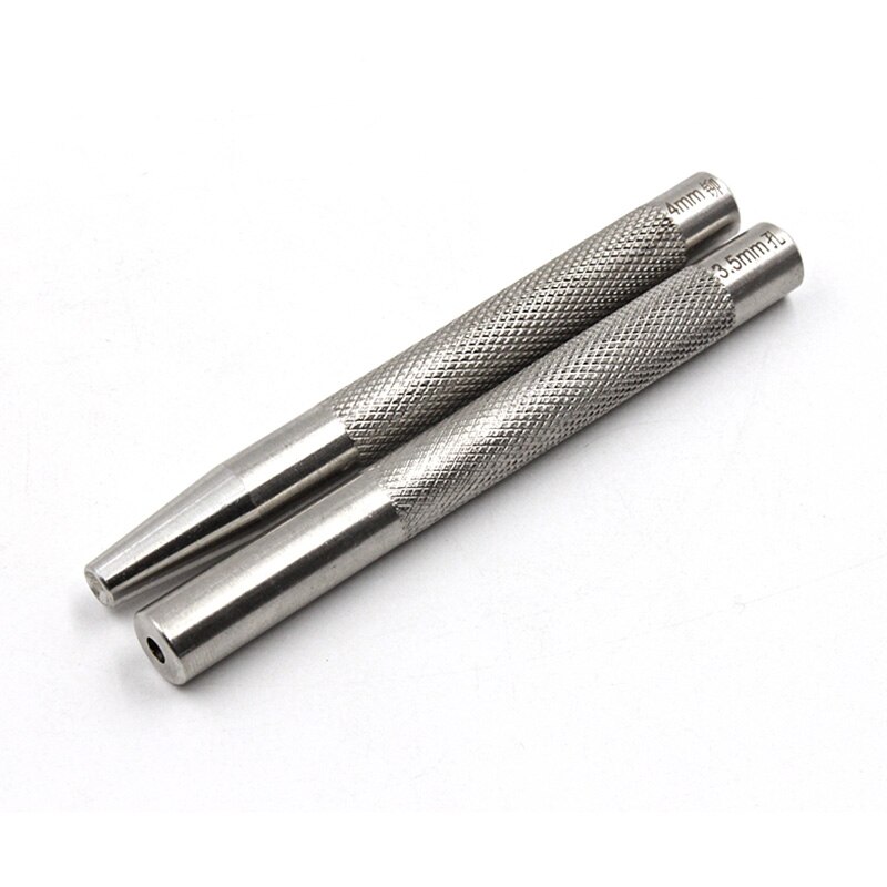 Metal Leather Craft Tool Die Punch Hole Snap Rivet Button Setter Base Kit DIY Punching and Mounting Rivet Buttons Tools: RX207 SET1 2pcs